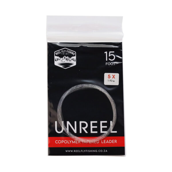REEL FF Unreel 15′ Tapered Leaders
