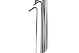 VANGO 18CM X 4MM STEEL TENT PEGS - 10 PIECE PACK