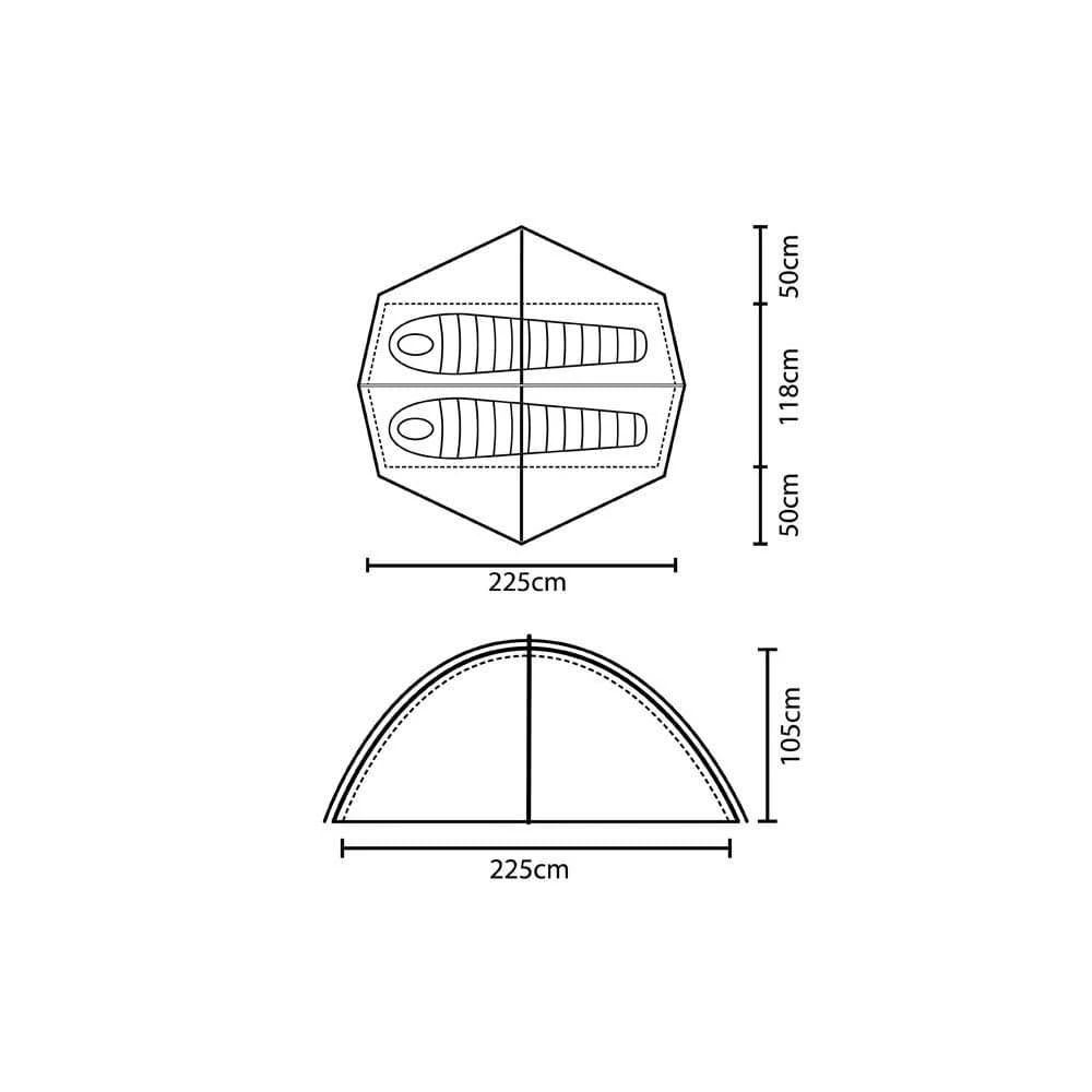 WILD COUNTRY HELM COMPACT 3 TENT - Image 3