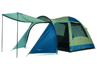 OZTRAIL Tasman 4V Plus Tent (Awning Poles Excluded)