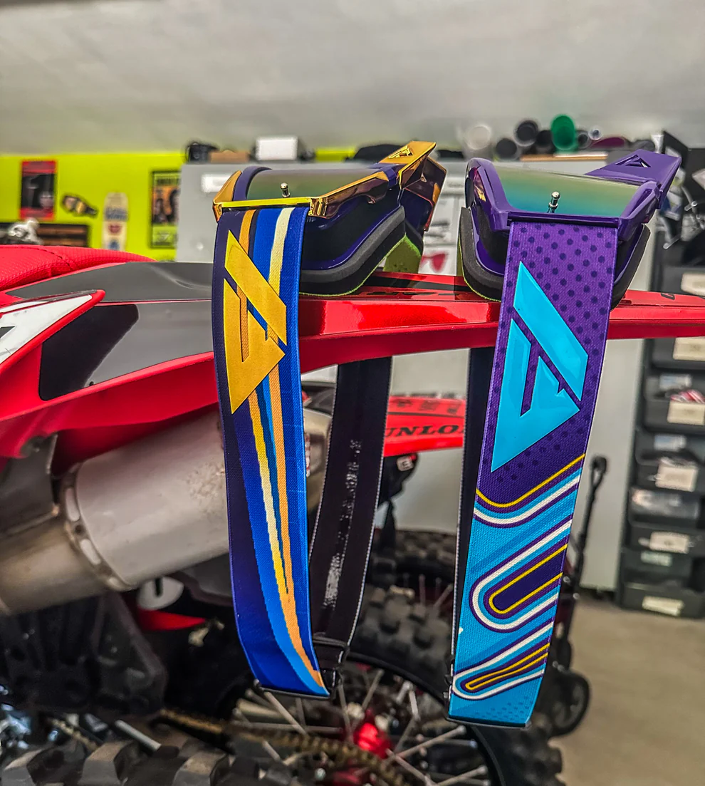 Flow Vision Rythem™ Motocross Goggle: Pipeline - Image 4