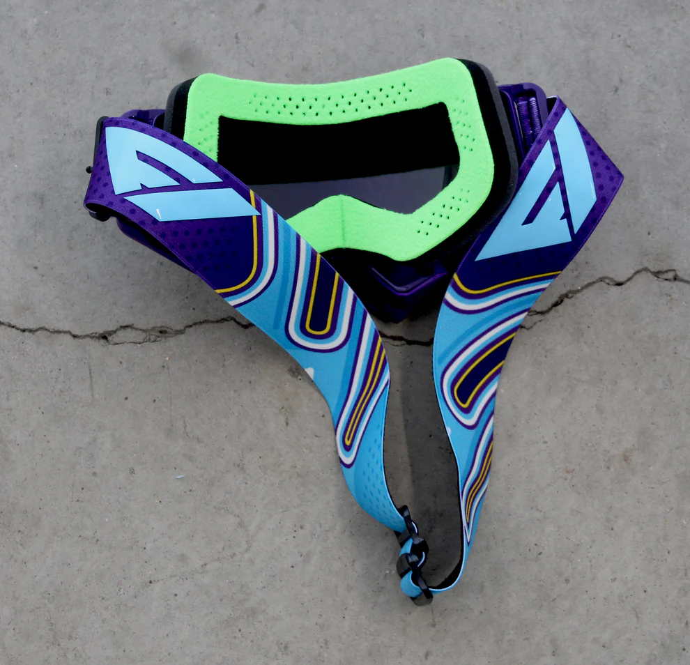 Flow Vision Rythem™ Motocross Goggle: Pipeline - Image 3