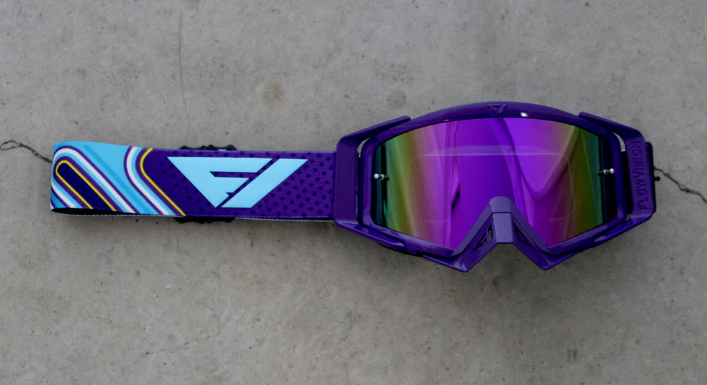 Flow Vision Rythem™ Motocross Goggle: Pipeline