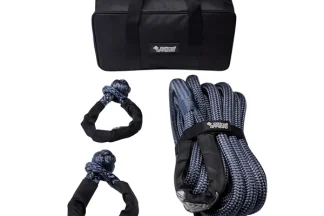 OZTRAIL 4 Piece Deluxe Kinetic Rope Recovery Kit